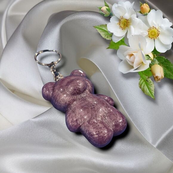 Lavender Gummy Bear Keychain(Z218) - Key & Card Holders/Accessorie - Picture 4 of 6